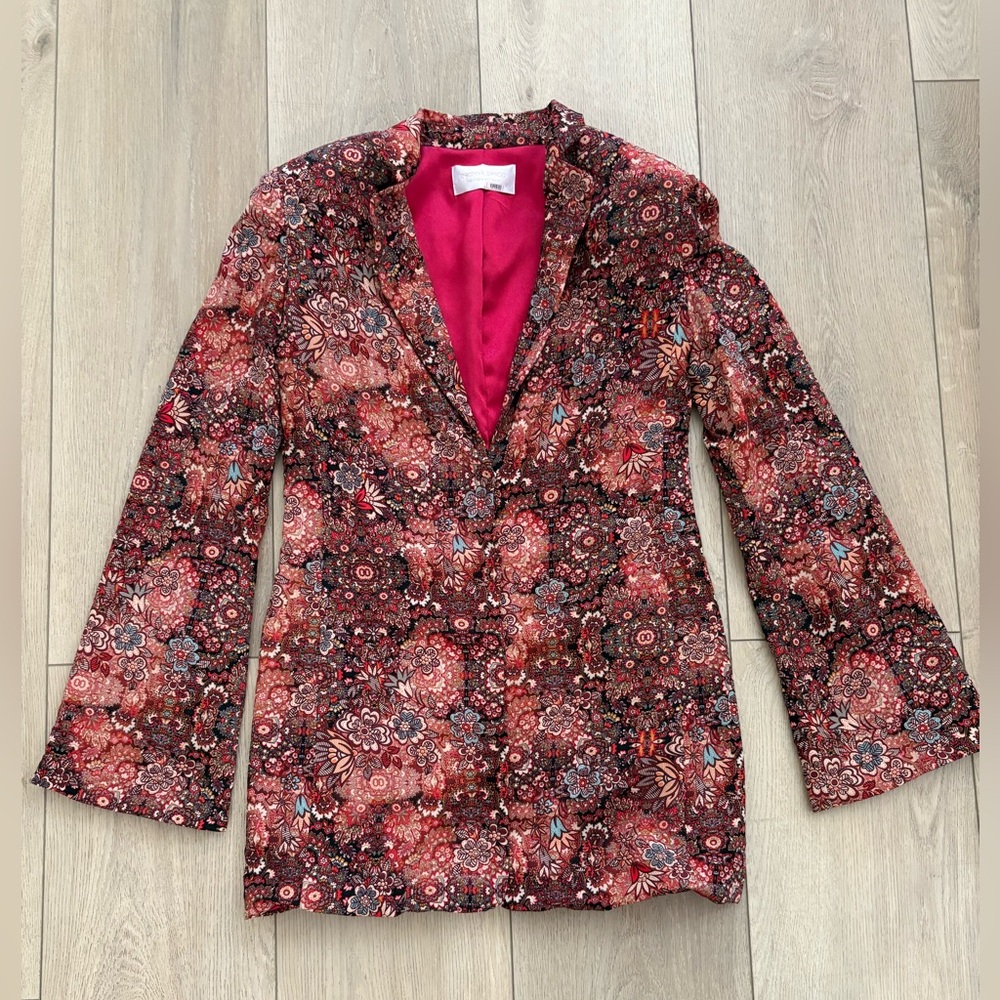 Stunning Bronx & Banco Printed Blazer Size XS